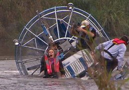 This Would Be A Horrible Air-Boat Ride In A Alligator Infested Swamp